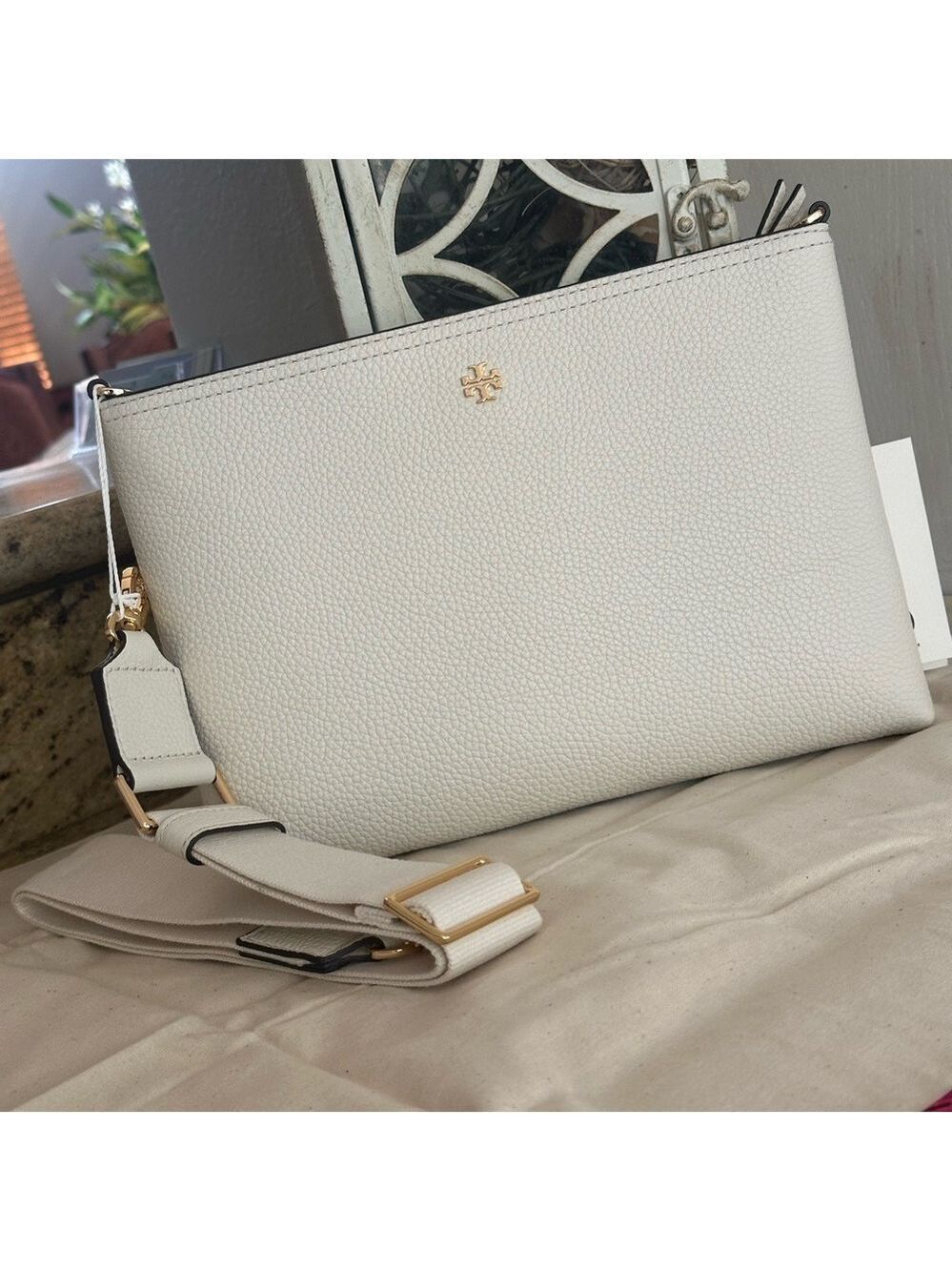 New Tory Burch Swingpack BLAKE new ivory